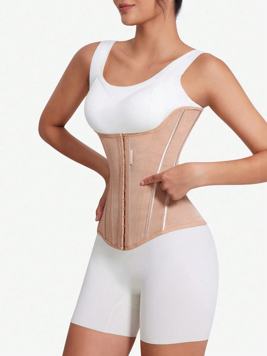 MISTHIN Fashion Steel Bone Back Support Women'S Tummy Control Waist Shaping Abdominal Compression Waist Cincher