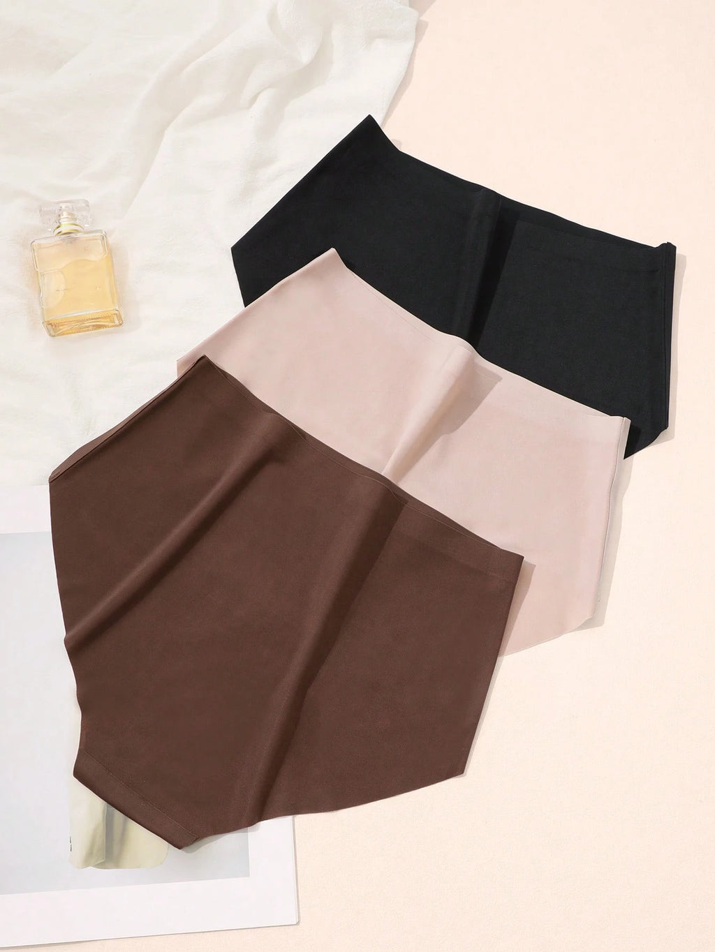 5Pcs/Set High Waist Women'S Seamless Invisible Panty Set