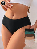 5Pcs/Set High Waist Women'S Seamless Invisible Panty Set