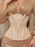1Pc Waist Trainer with Zipper, High Compression Shapewear, Women Waist Cincher