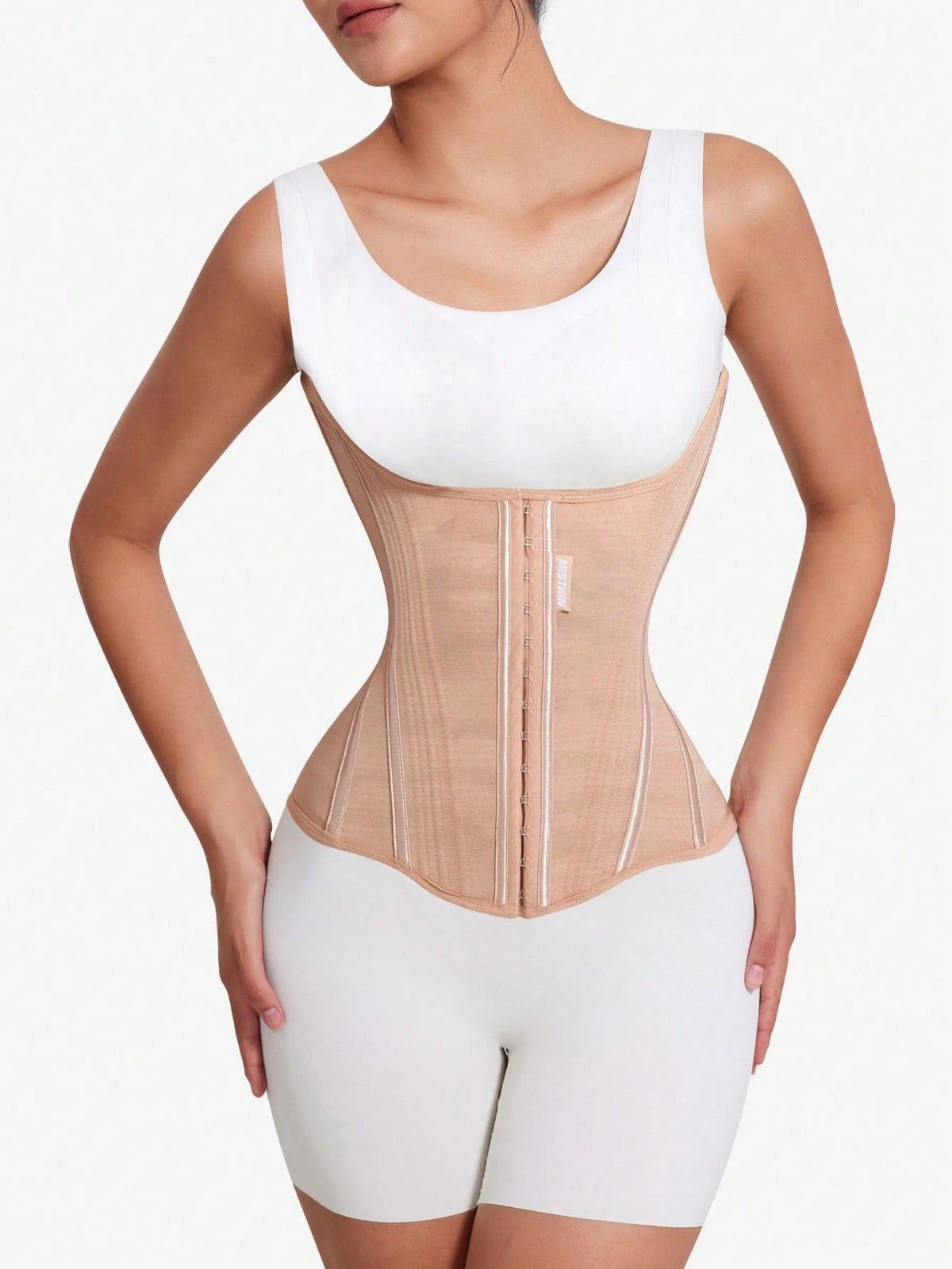 MISTHIN Fashion Steel Bone Back Support Women'S Tummy Control Waist Shaping Abdominal Compression Waist Cincher