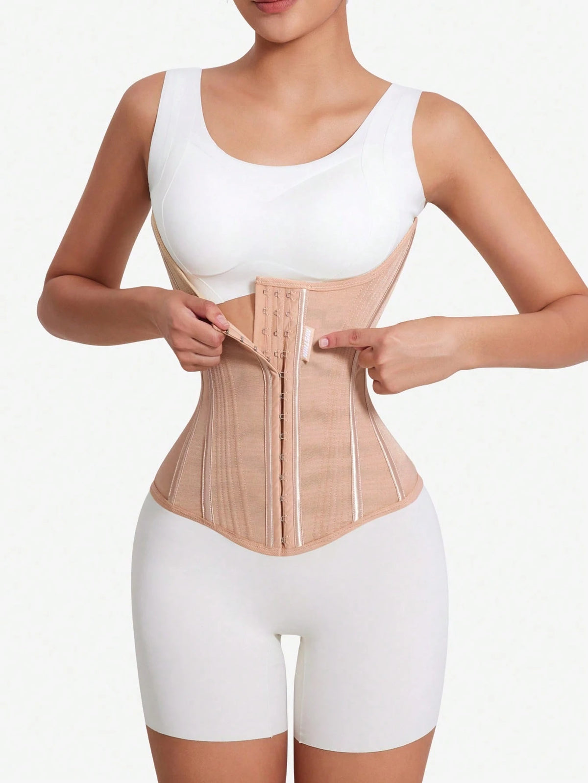 MISTHIN Fashion Steel Bone Back Support Women'S Tummy Control Waist Shaping Abdominal Compression Waist Cincher