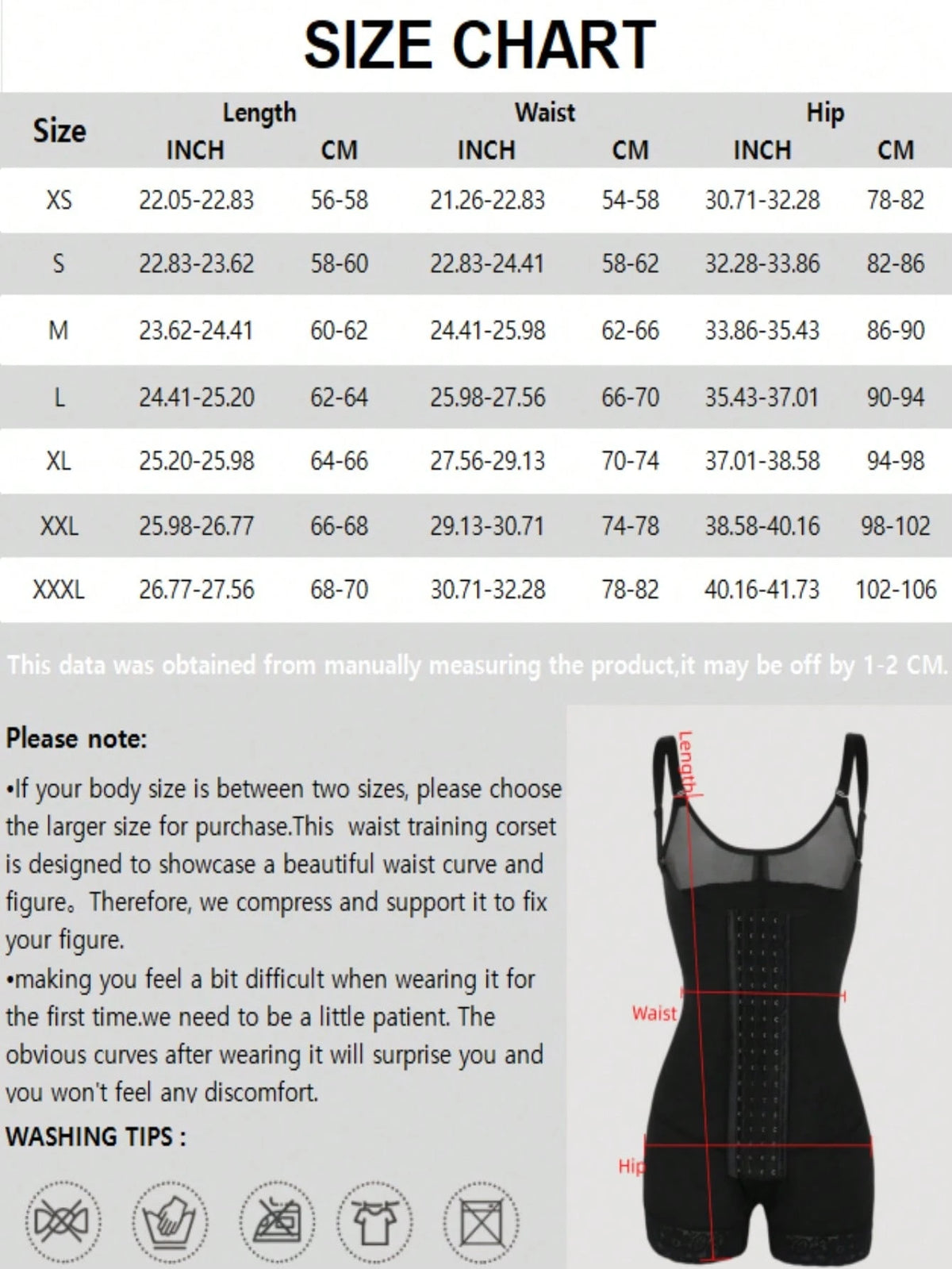 1Pc Women'S Colombian Shapewear, Body Shaper Jumpsuit, 4-Row Hook & Eye Full Body Shaping, Tummy Control Jumpsuit, Suitable for Daily Wear