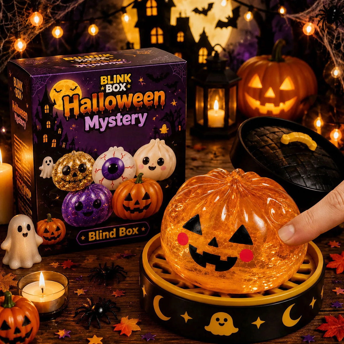 New Hot 5.5cm Halloween Themed Creative Decompression, Kneading, Squeezing, and Venting Toy